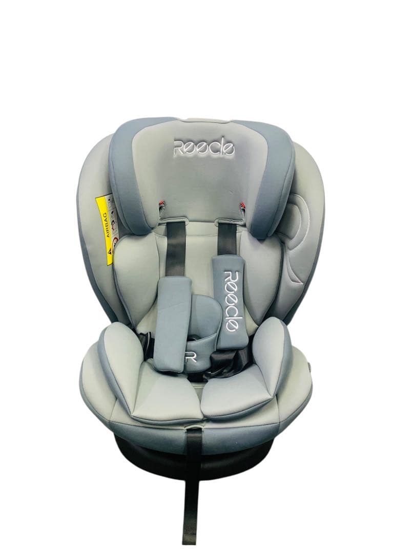 【開封済・未使用】Reecle チャイルドシート ZA06 グレー 360度回転