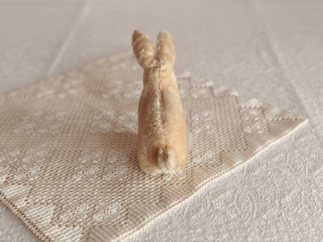 * antique rabbit ୨୧ フォルムの可愛い ウサギさん
