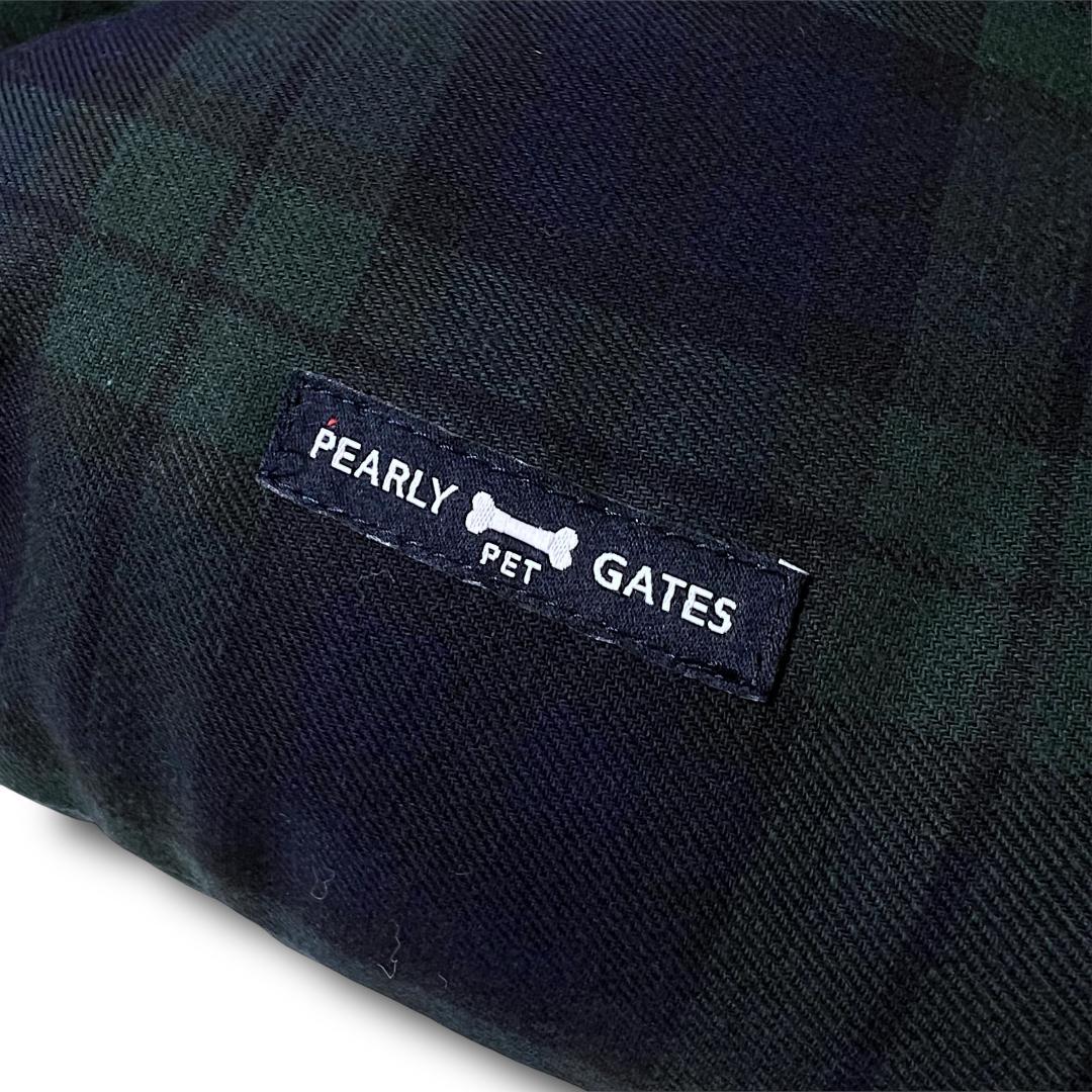 定価46,税込 パーリーゲイツ チェック柄 ペット用品 クッションベッド