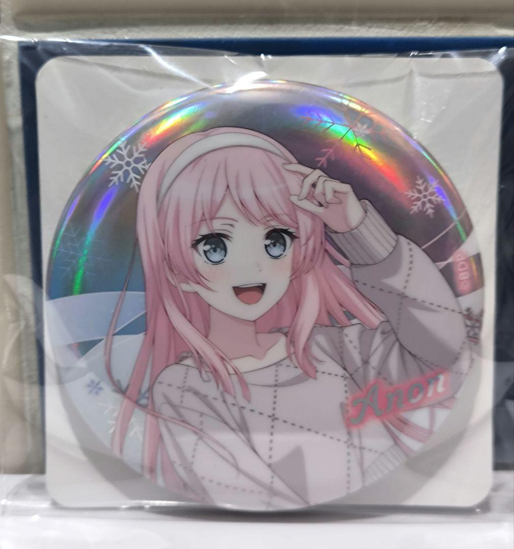 バンドリ オーロラ缶バッジ 千早愛音 GiGO限定