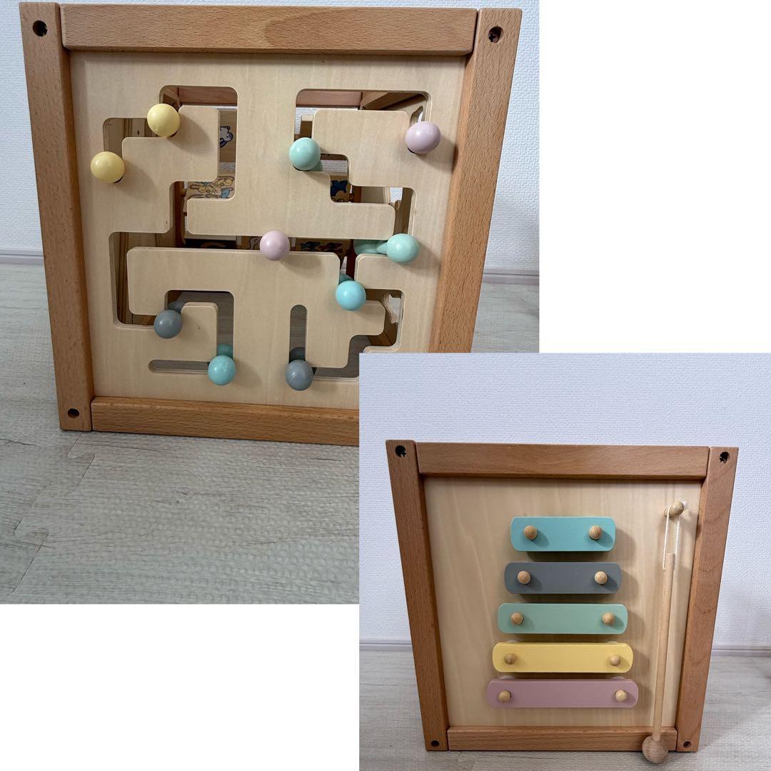 知育玩具セット　ひらがなつみき　クーゲルバーン　森のあそび箱　ボーネルンド