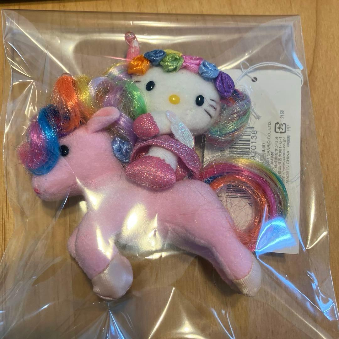 ハローキティ ユニコーンキティウイングピースマスコットサンリオ激レア