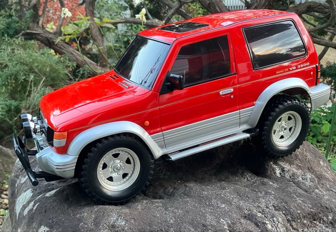 タミヤ 1/10 RC 三菱パジェロ　メタルトップワイド