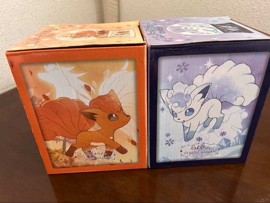 ポケモンセンターオリジナル スノーグローブ アローラロコン Rokon's