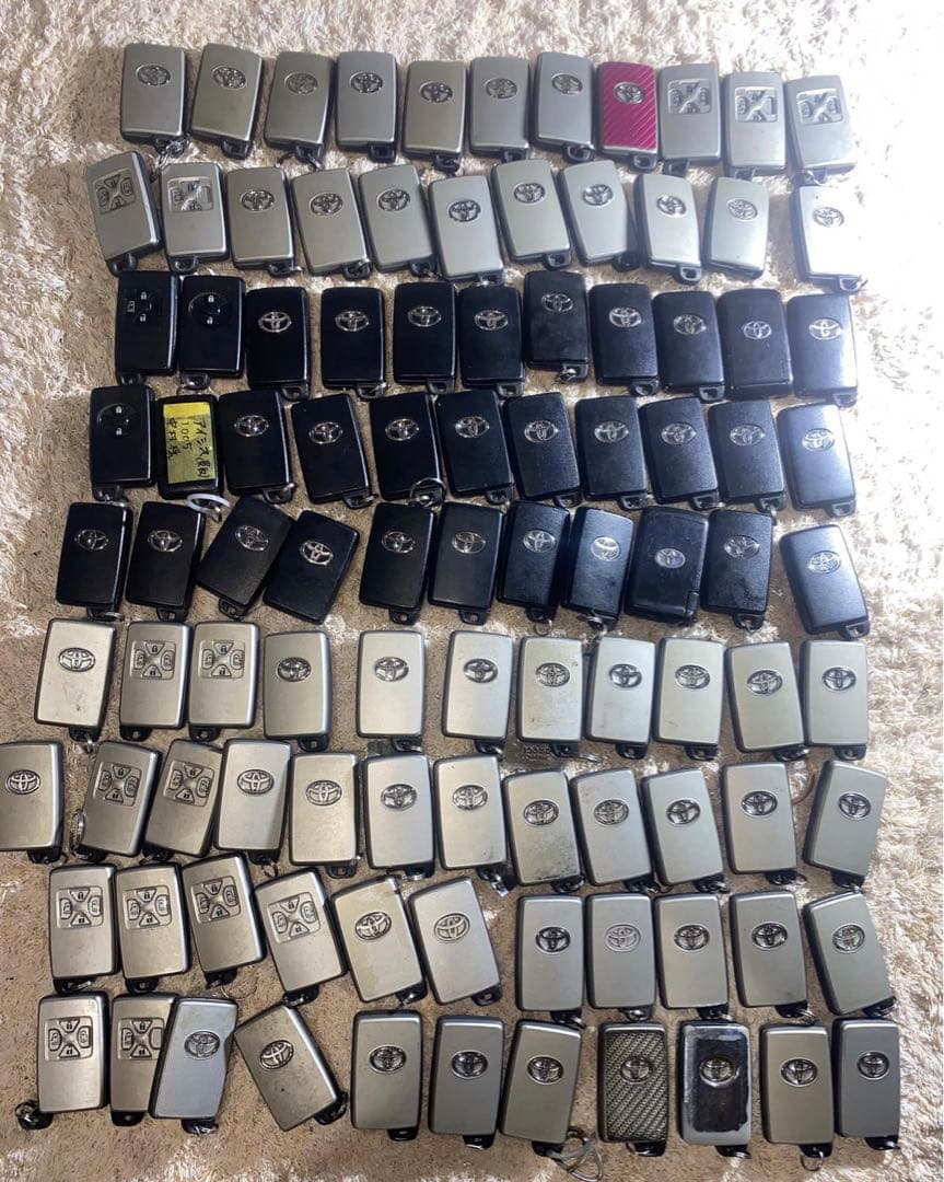 スマートキー　100個セット販売