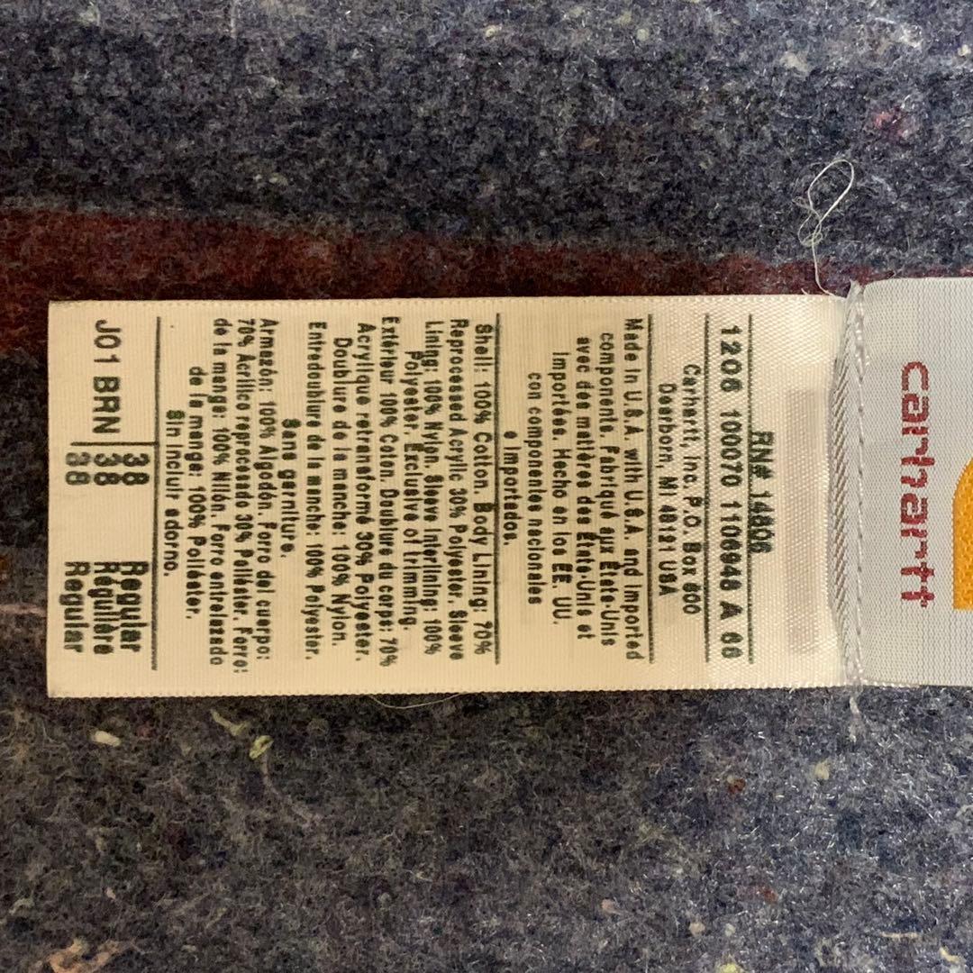 Carhartt デトロイトジャケット 米国製made in USA 38 S