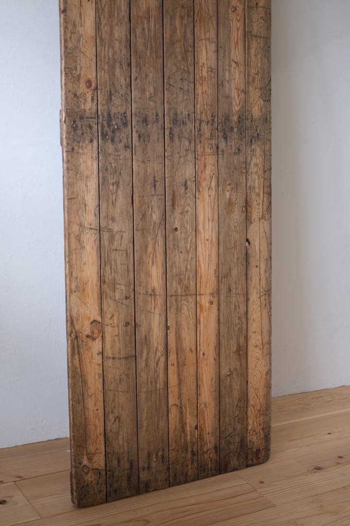 ヴィンテージ　テーブル アトリエテーブル　剥離 コンソール 飾り台 店舗什器