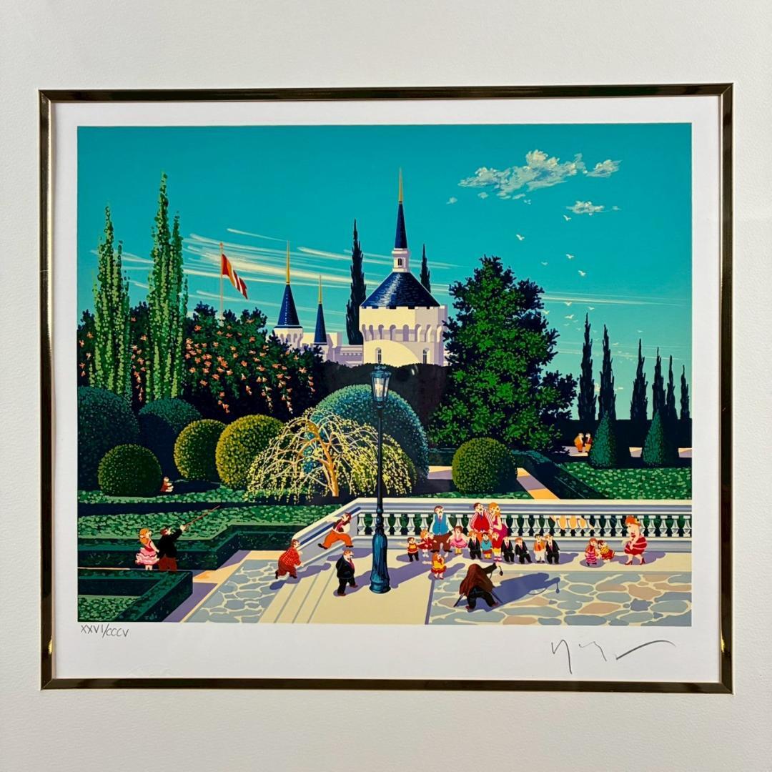 ヒロ・ヤマガタ「ファミリーポートレート」シルクスクリーン 直筆サイン入り