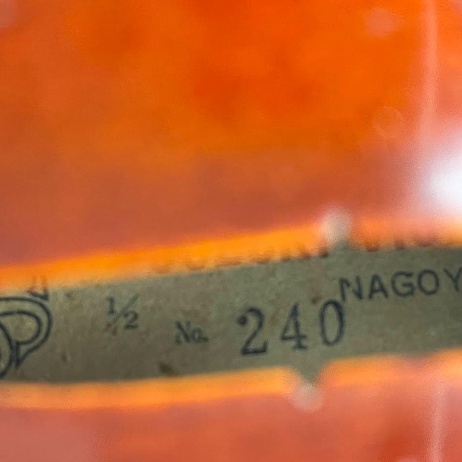 極虎●鈴木バイオリン● No.240 1/2 1972年製 ヴィンテージ スズキ