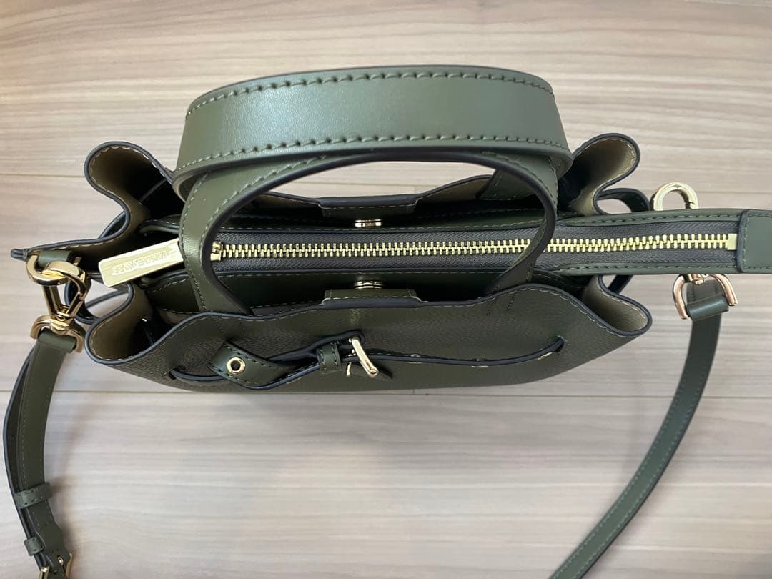 (あゆ)美品マイケルコース　EMILIA SM サッチェルショルダーバッグ