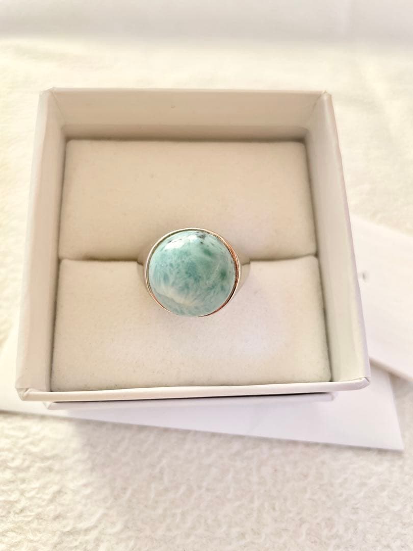 MARIHA マリハSignature Ring ラリマー　ラウンド リング