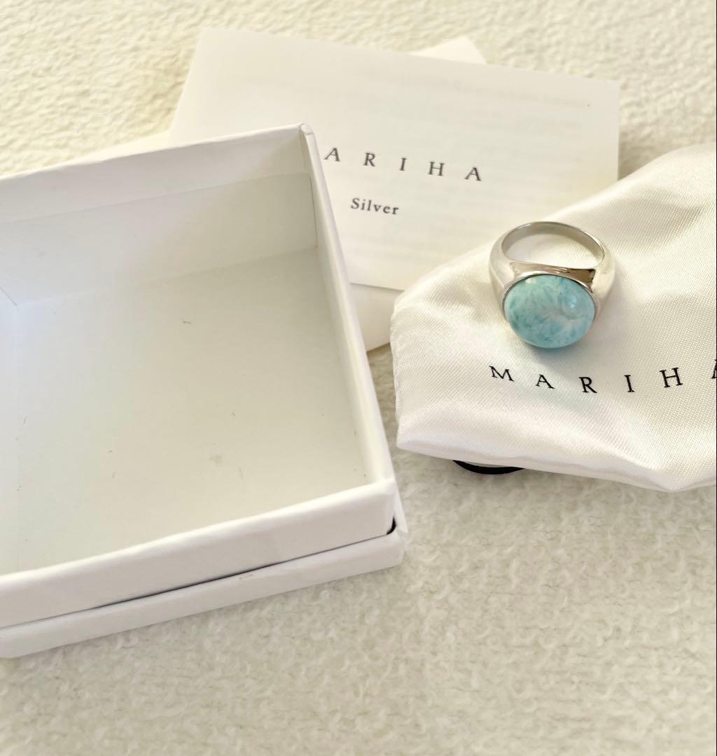 MARIHA マリハSignature Ring ラリマー　ラウンド リング