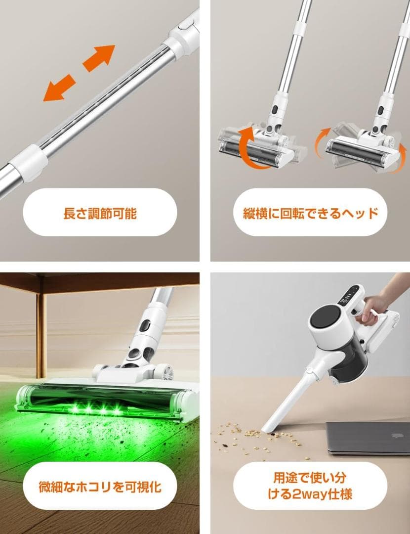 ダイソン☆digital slim☆SV18☆バッテリー新品と同等☆スタンド付3