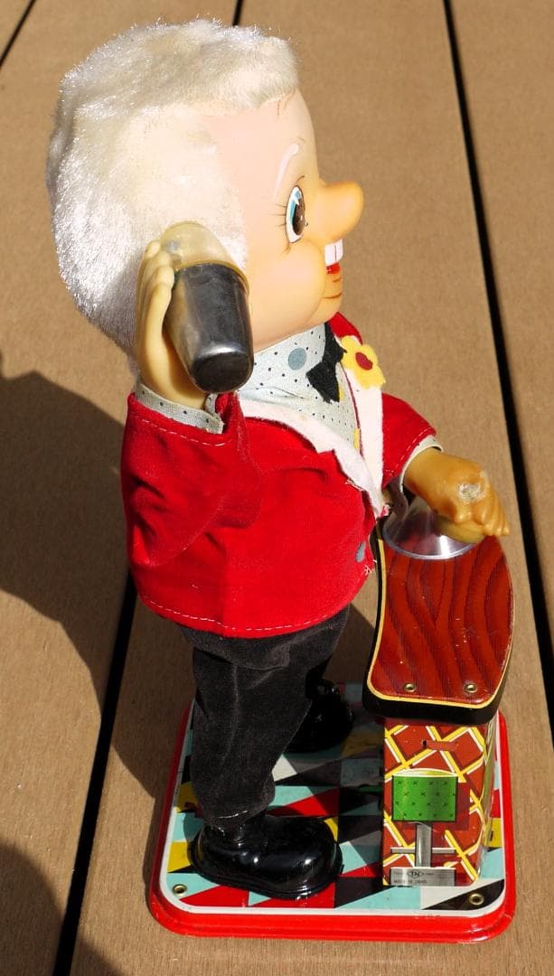 野村トーイ バーテンダー 1950年 箱付 ROSKO ブリキ おもちゃ