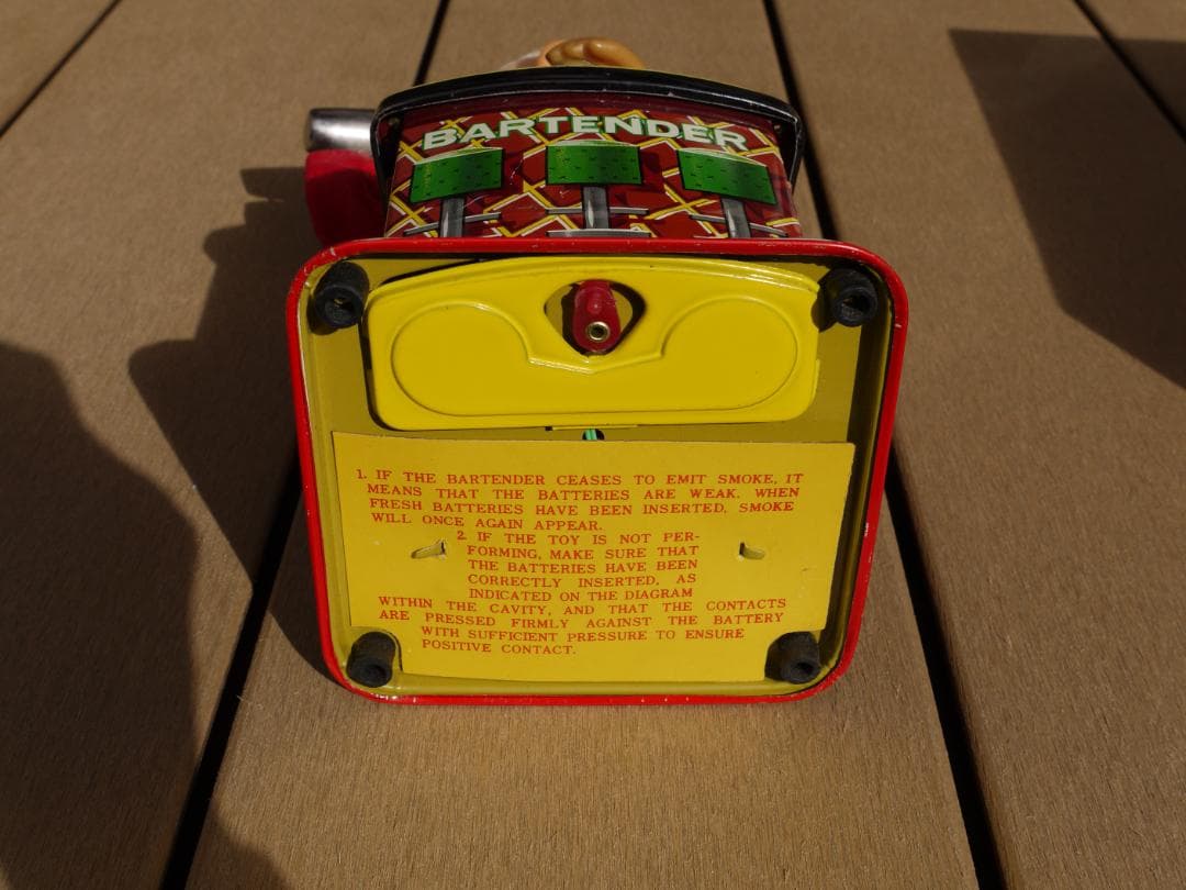 野村トーイ バーテンダー 1950年 箱付 ROSKO ブリキ おもちゃ