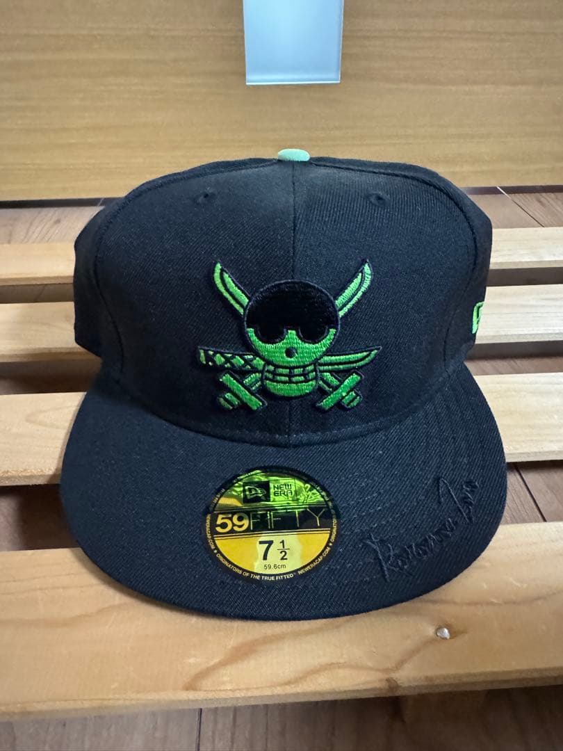 NEW ERA 59FIFTY ワンピース キャップ 7 1/2 ZORO｜レア】NEW ERA