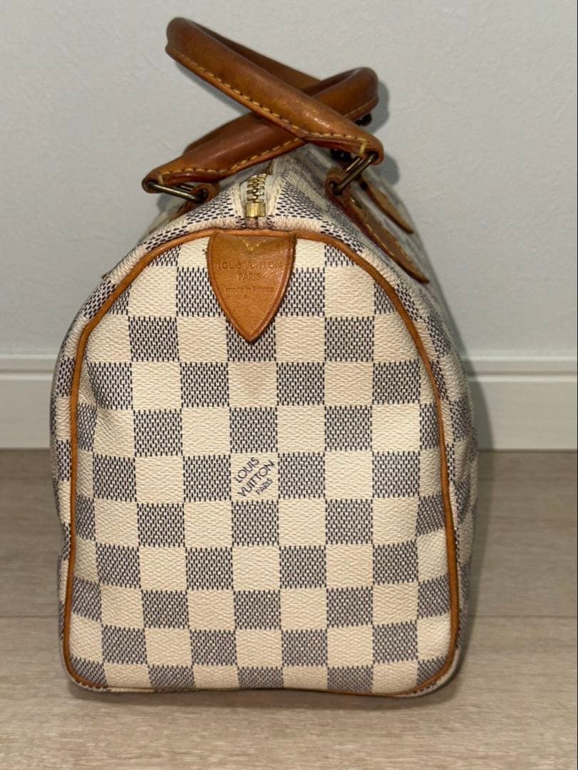 ルイヴィトン　ダミエ・アズール　スピーディ25ハンドバッグ