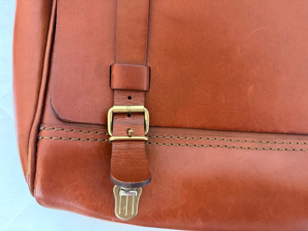 HERZ棒屋根かぶせバッグ(CW-147)チョコ+ Big肩当て(KO-74)