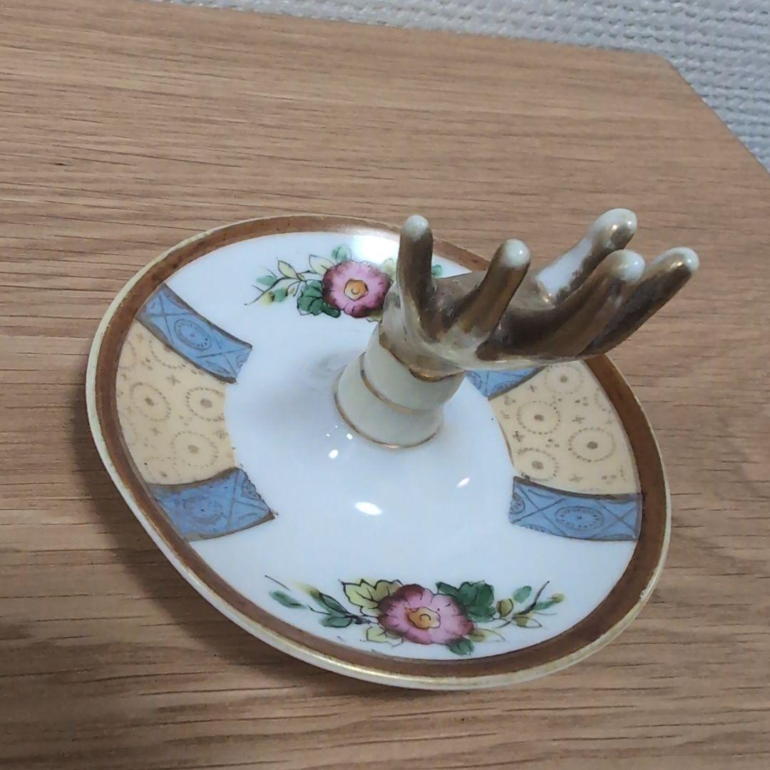 オールドノリタケ リング ホルダー 和風プレート 1911年