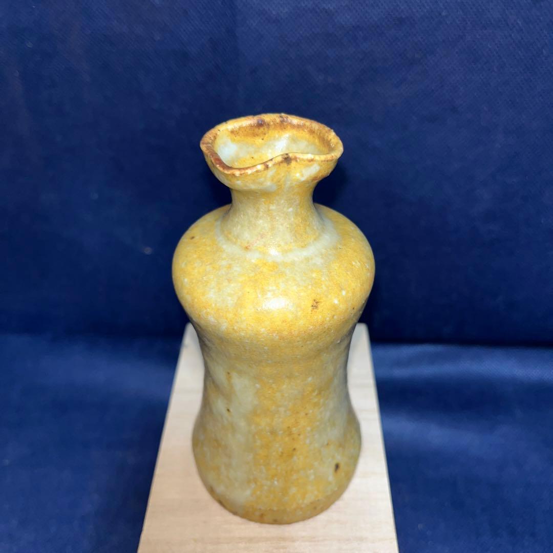 花入／奥田達雄作／笠間焼／伊羅保