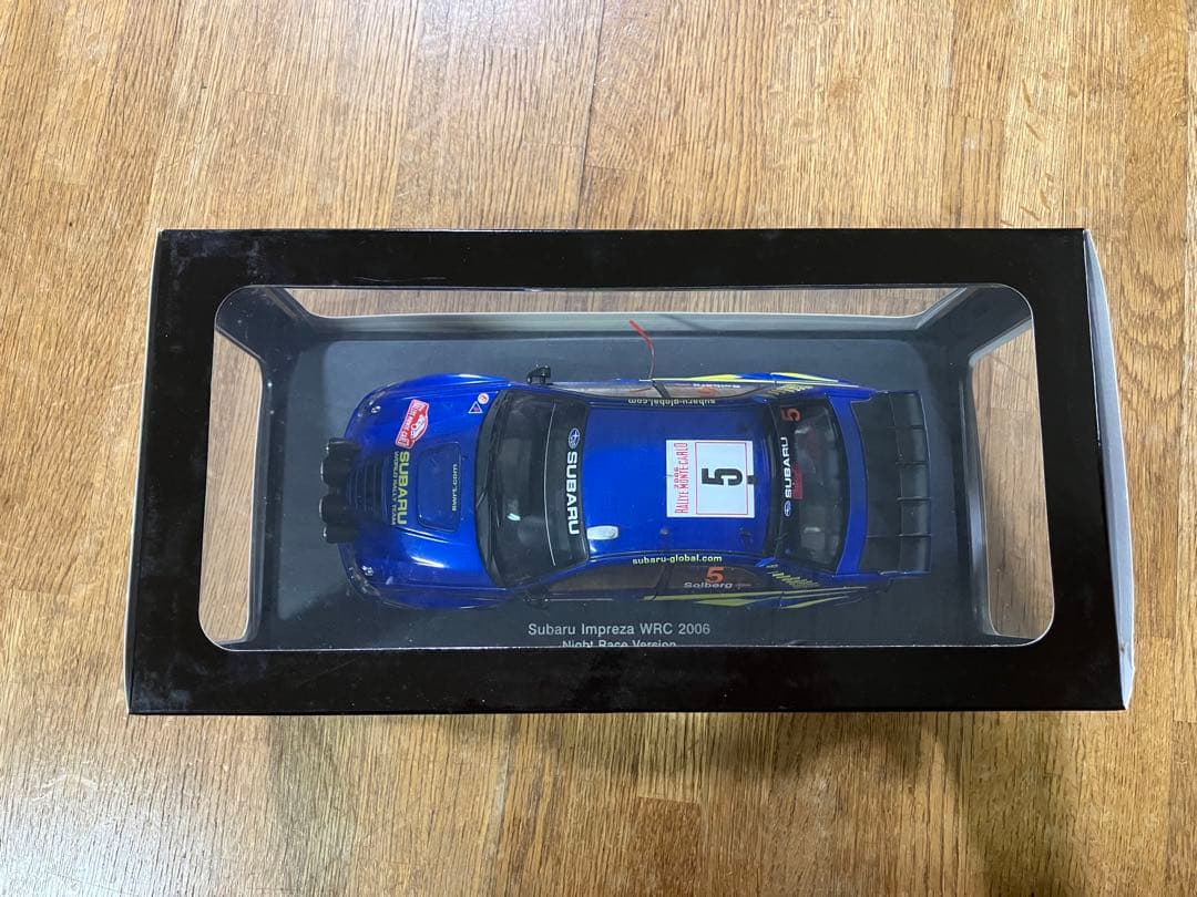 未開封 1/18 オートアート スバル インプレッサ WRC 2006 #5
