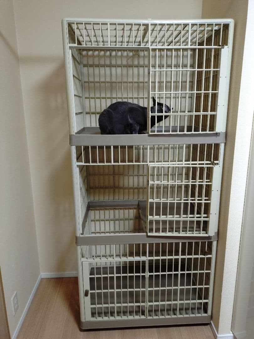 nana8さま専用（直接引き取り割引有）遠方お送り不可 キャットケージ 3段