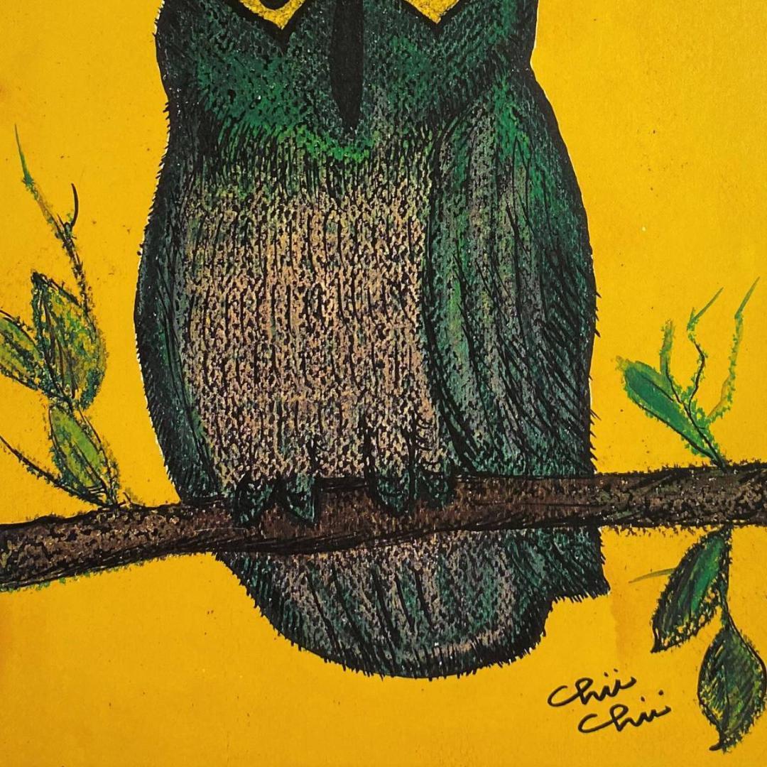 地井武男、【泣いたらあかん】、希少な額装用画集より、新品額装付