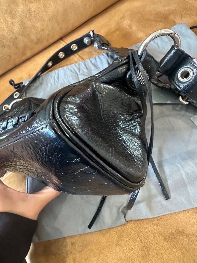 美品Balenciaga Le Cagole ミニボストンバッグ黒