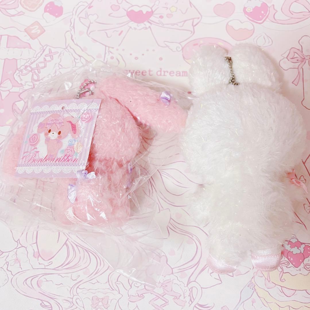 激レア　サンリオ　ぼんぼんりぼん ミルキーミミ　マスコット　ぬいぐるみ　2点