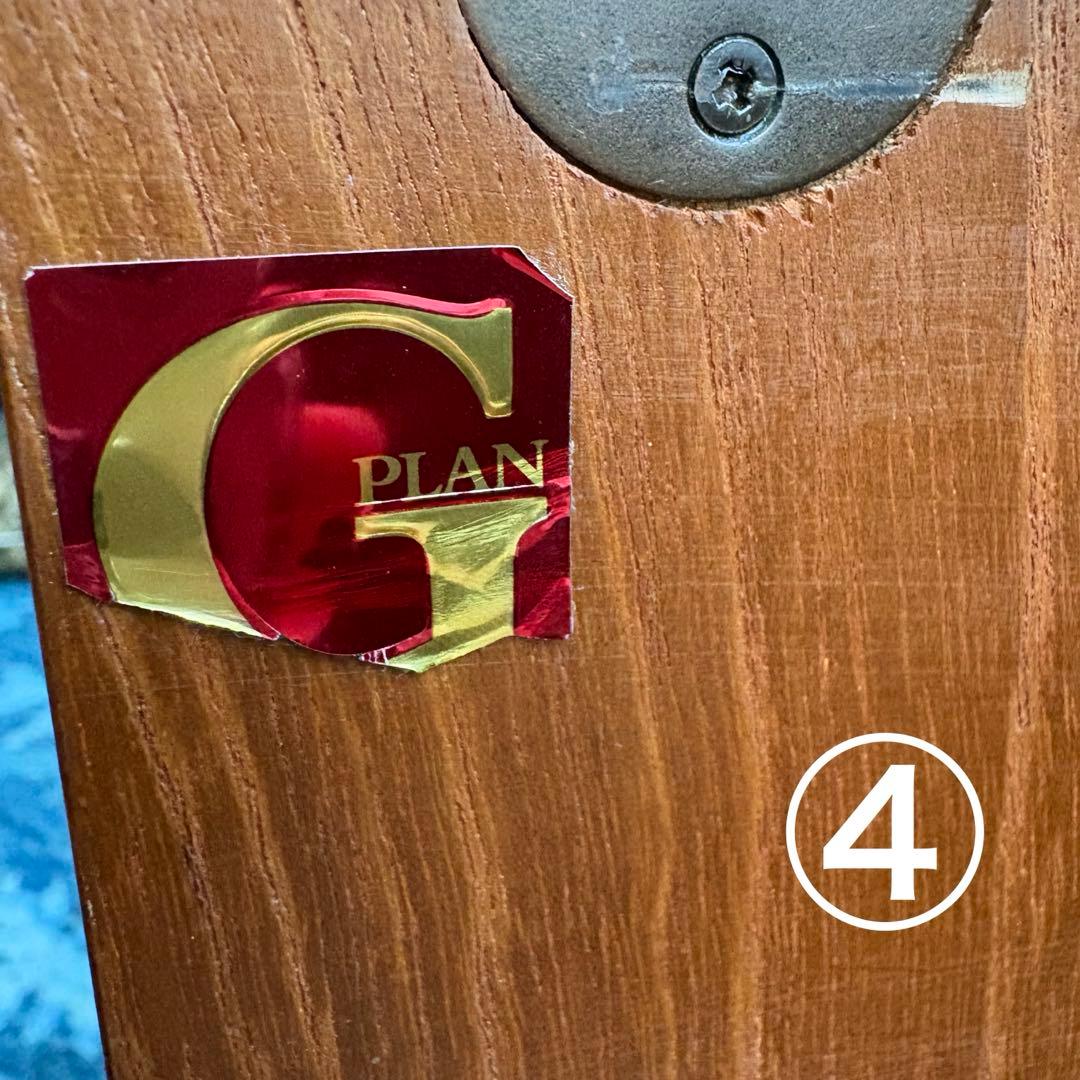 値下げ G-planコーナーキャビネット4点 チーク ビンテージ 引き取り歓迎