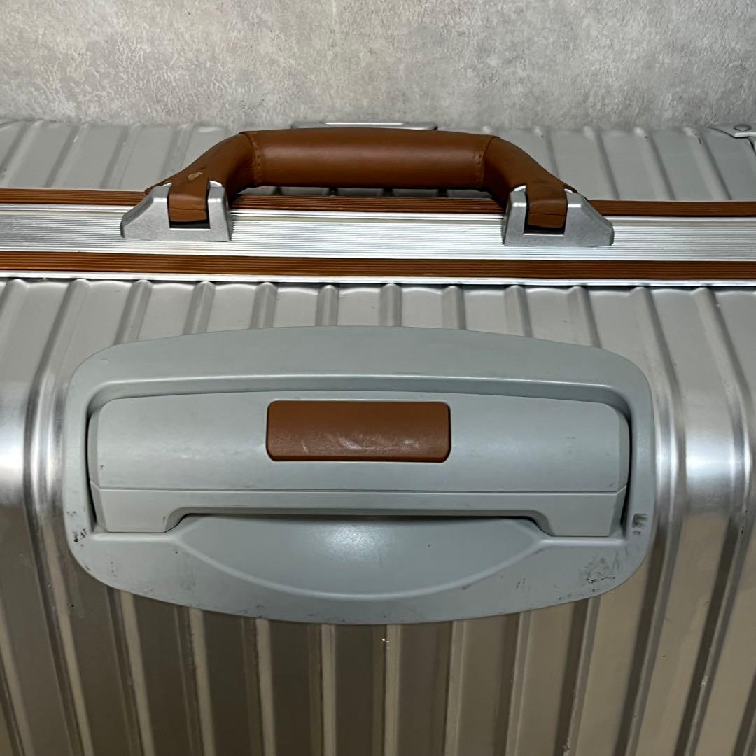 リモワ RIMOWA 747-8 限定モデル 64L4輪 トパーズ アルミニウム RIMOWA
