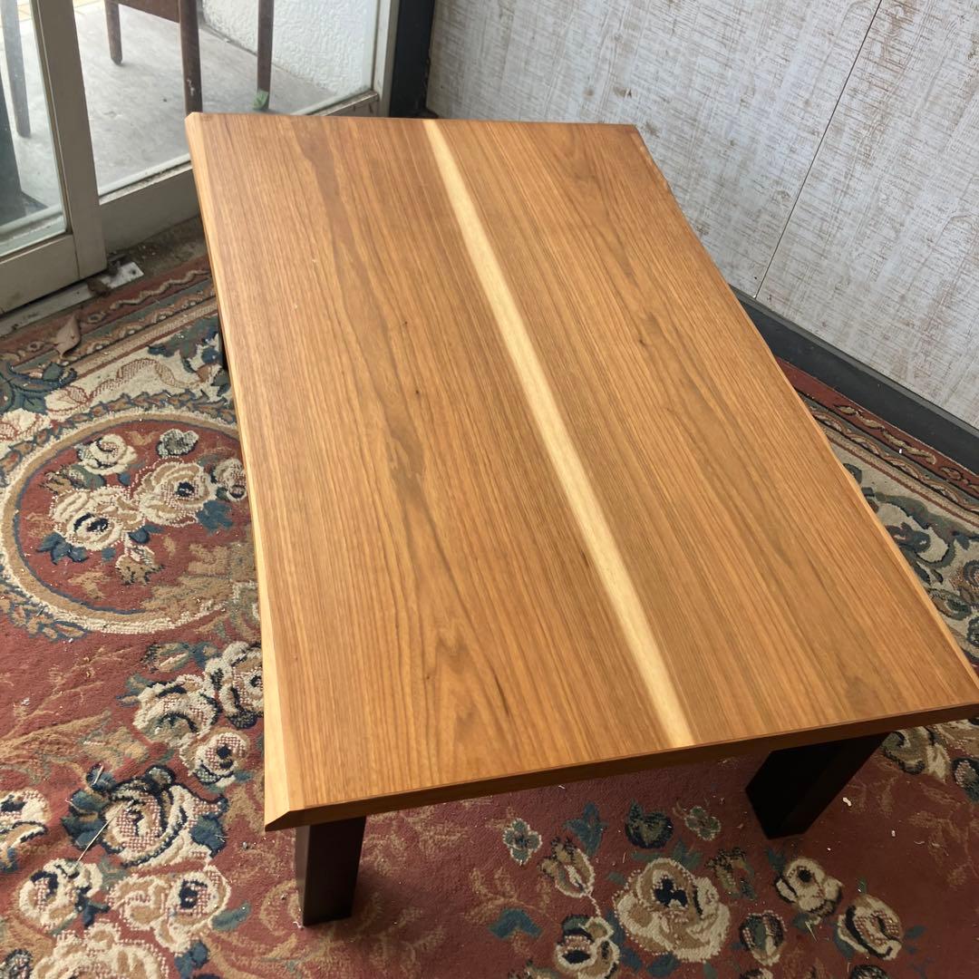 北欧レトロ 日美 木製コタツテーブル センターテーブル カフェテーブル