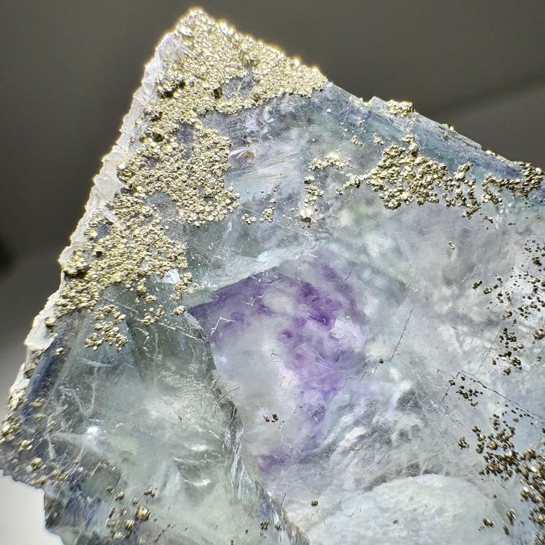 478 中国 ヤオガンシャン産 フローライト&パイライト