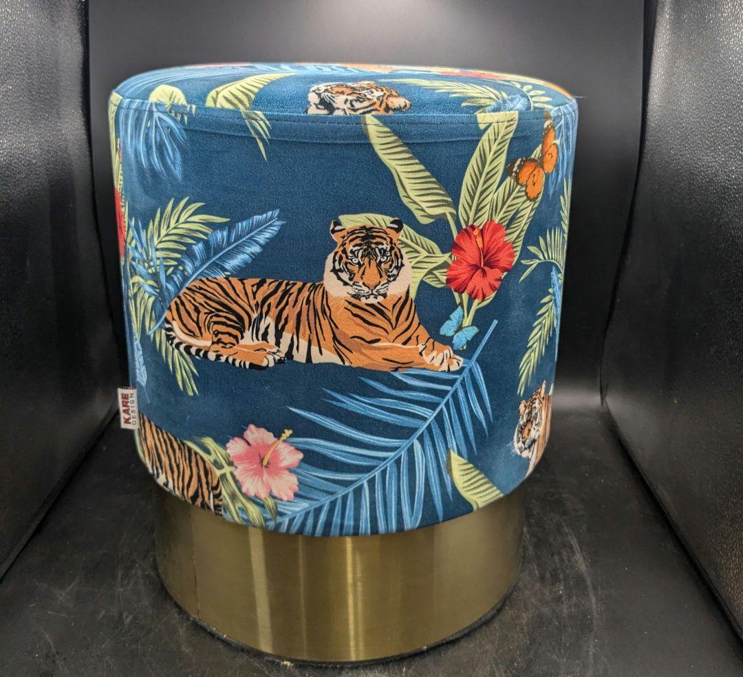 Ｓ. 廃番 KARE カレ チェリージャングルタイガー スツール