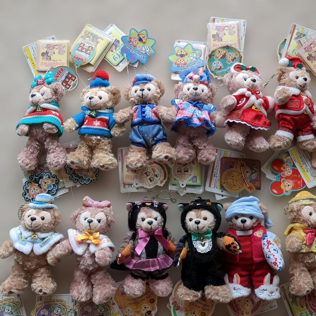 59体まとめ売り/ダッフィー＆フレンズ/ぬいぐるみバッジ/レアあり