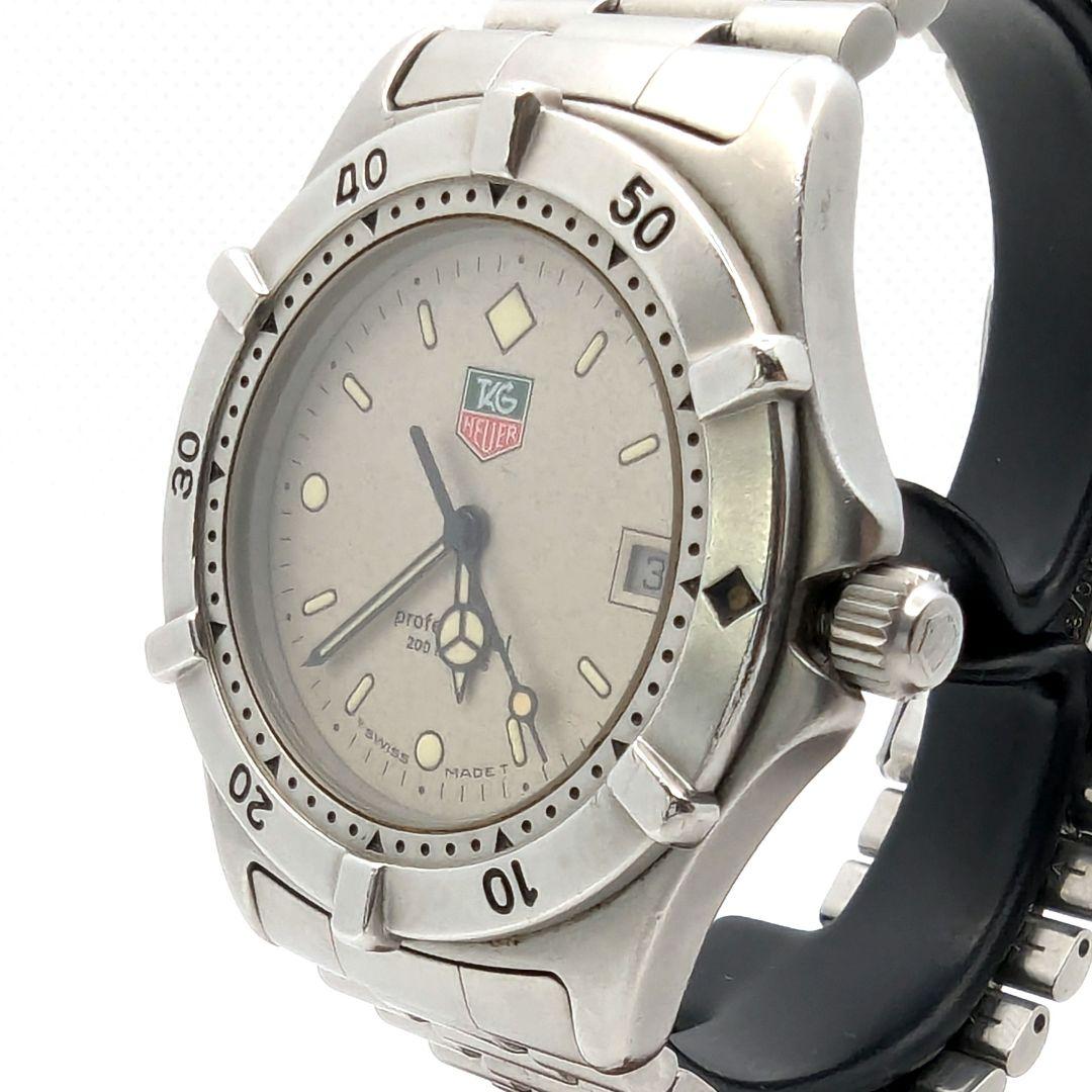【新品電池交換済】TAG HEUER プロフェッショナル ホワイト文字盤 腕時計