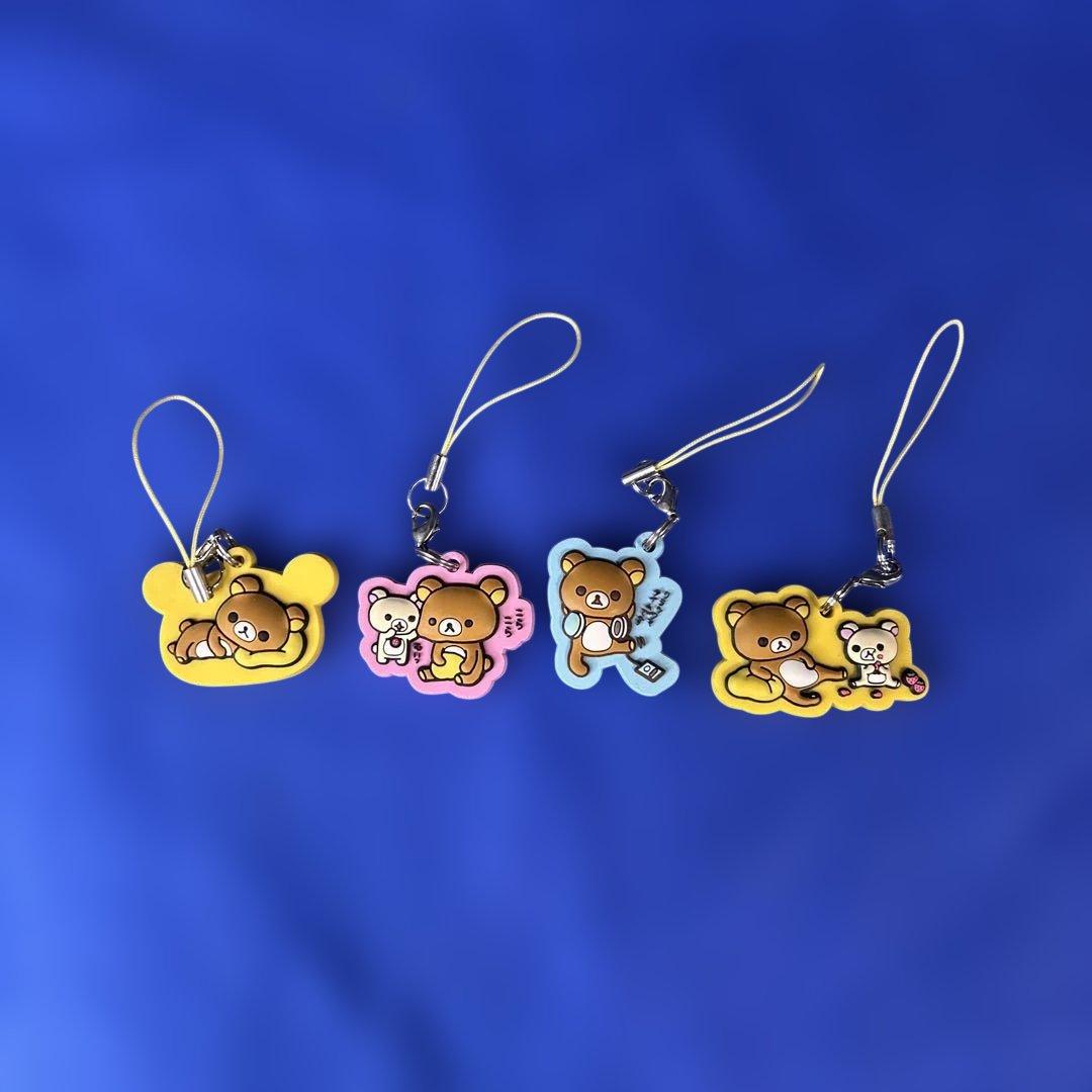 リラックマ ストラップ・キーチェーン・キーホルダー　まとめ売り　未開封あり