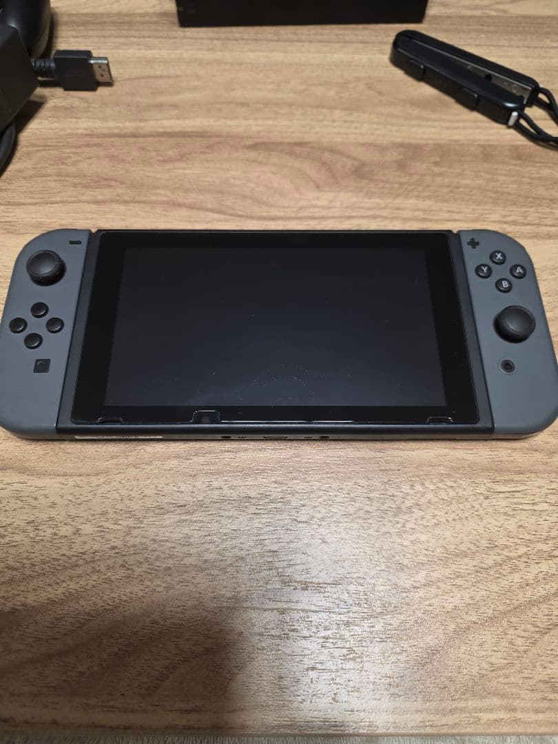 Switch本体グレー箱付き