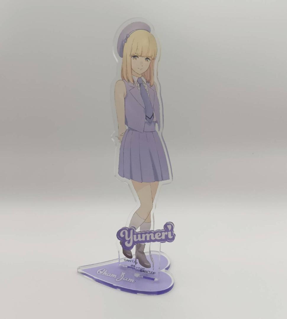 推しが武道館いってくれたら死ぬ ChamJam＆えりぴよ8体 アクリル