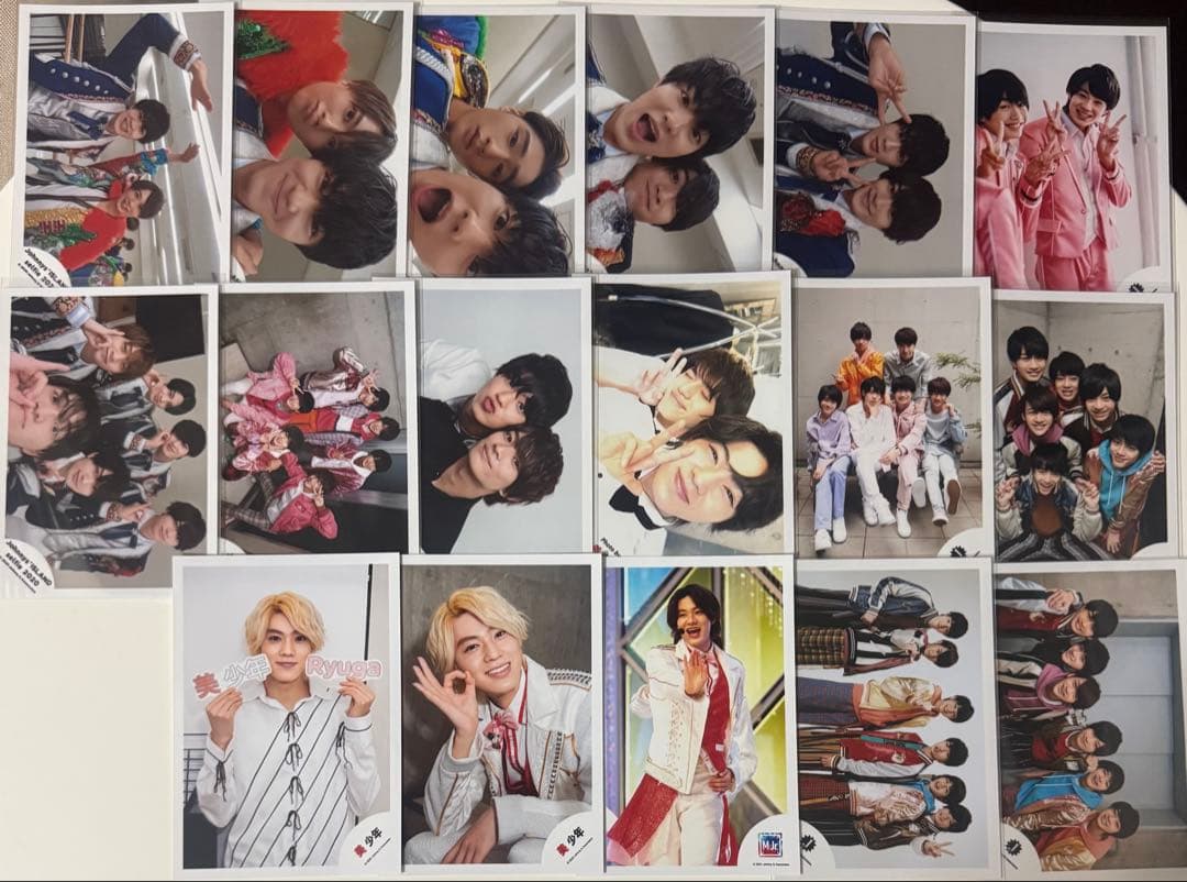 美少年 佐藤龍我 集合 公式写真 まとめ売り