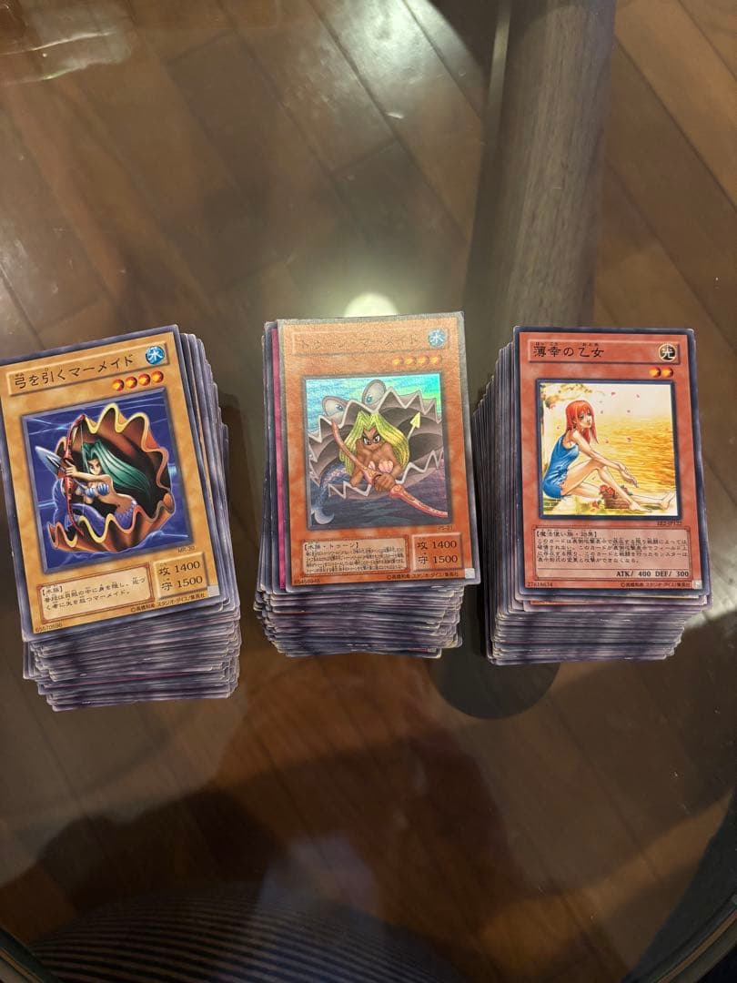 【遊戯王 初期・2期中心 引退品 まとめ売り 約500枚】