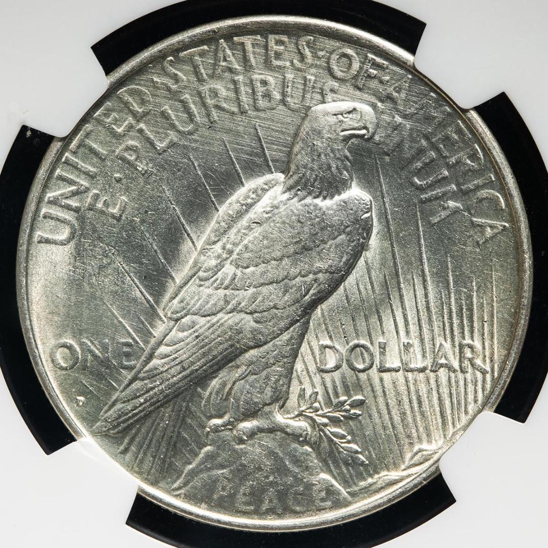 NGC-AU 洗浄 アメリカ合衆国 1934D ピースダラー　銀貨