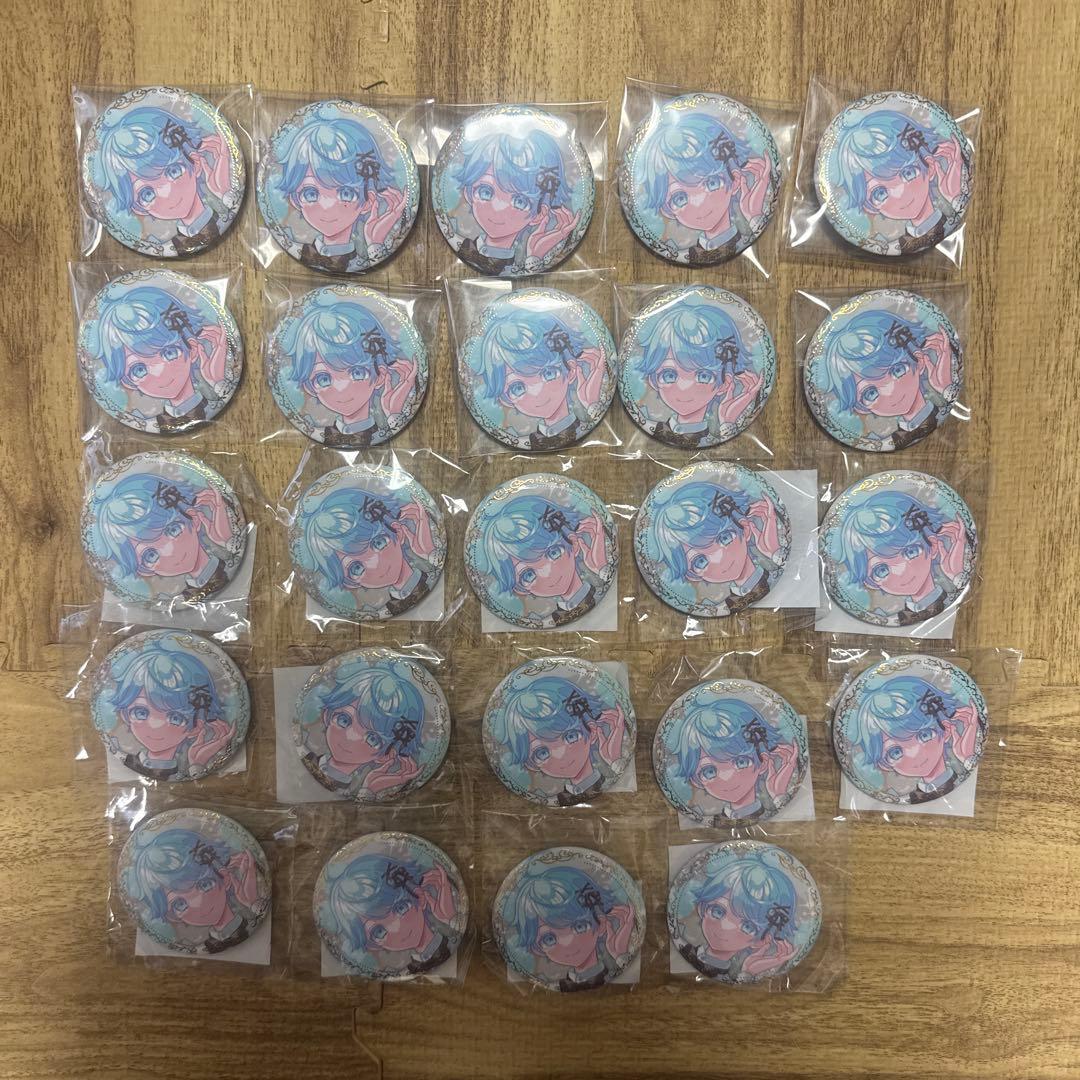 いれいす 缶バッジ 活動5周年 缶バッジ ほとけ 24個 -hotoke- - メルカリ
