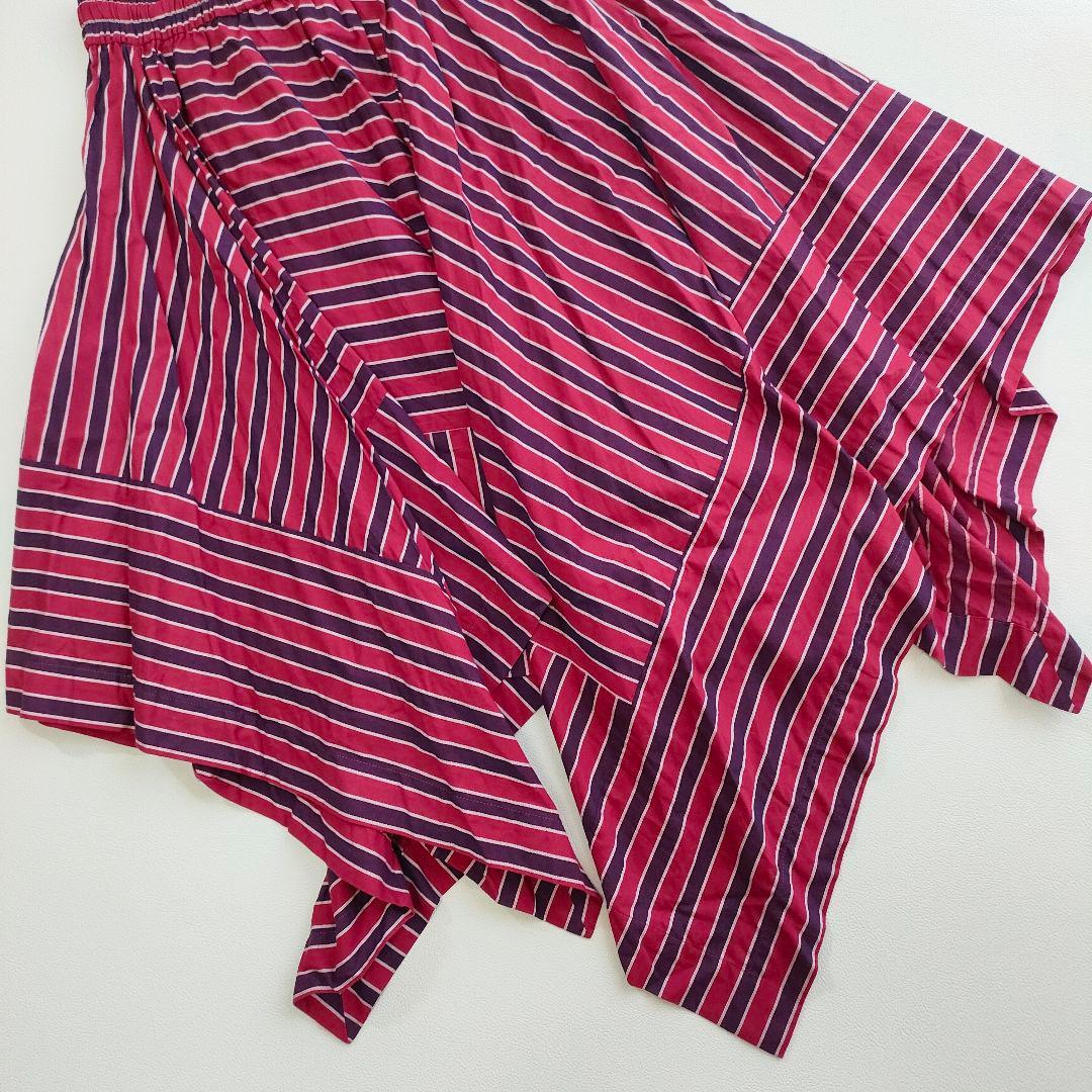 【希少】ヴィヴィアンウエストウッド　アシンメトリースカート　変形　ボーダー