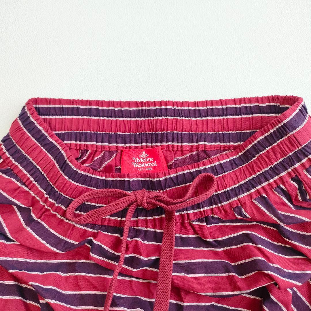 【希少】ヴィヴィアンウエストウッド　アシンメトリースカート　変形　ボーダー