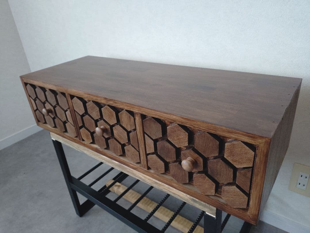 りりー　引き出し付きサイドテーブル e-dollar_1000-071127002