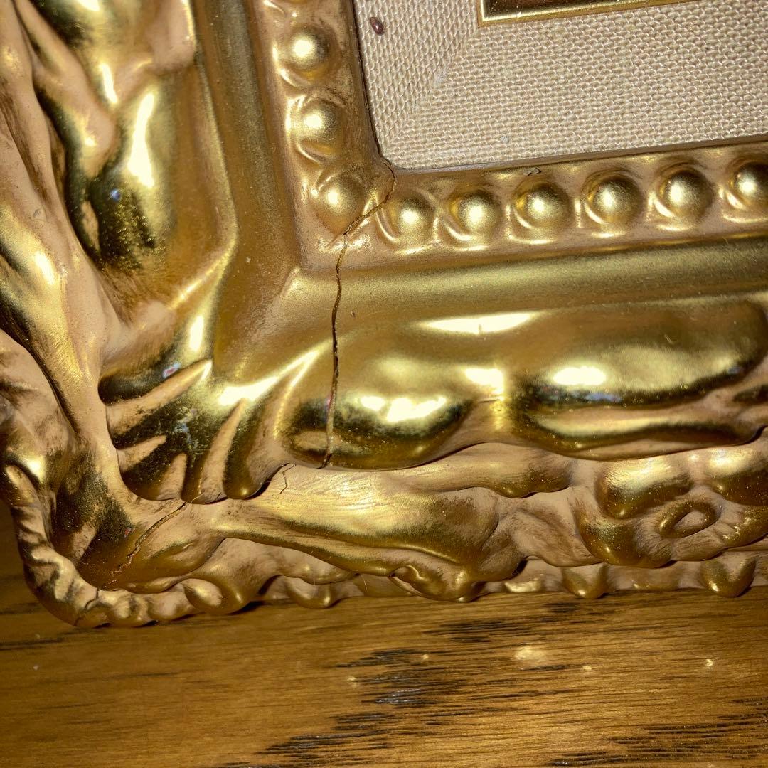 シャガール　私の村レプリカ　額付き