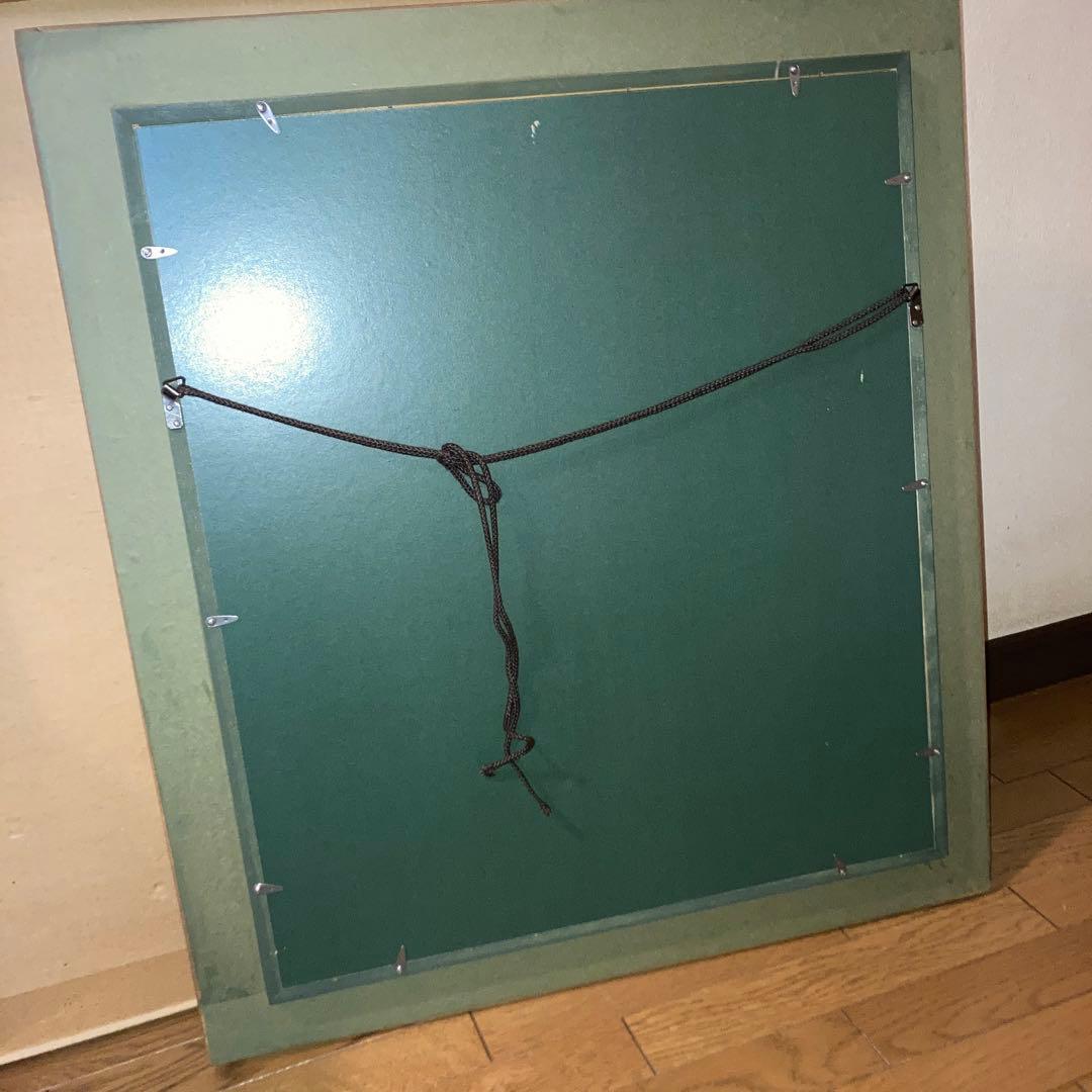 シャガール　私の村レプリカ　額付き