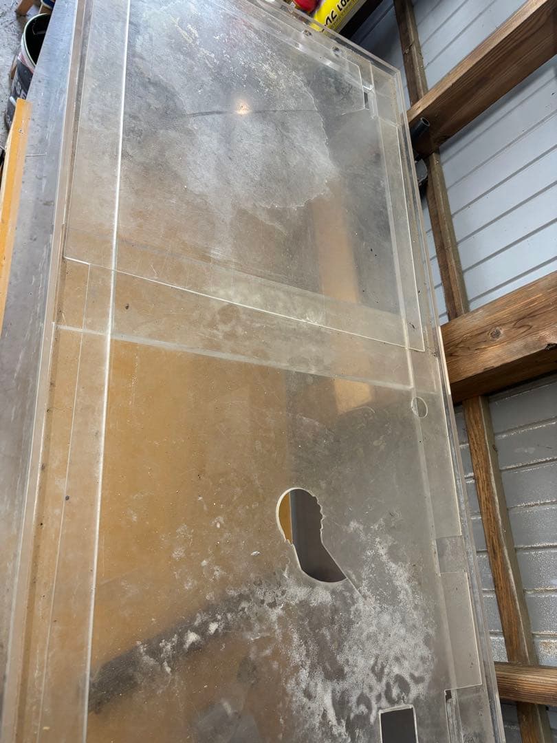 アクリル1200オーバーフロー水槽セット 4面ブラック 1200アクリル