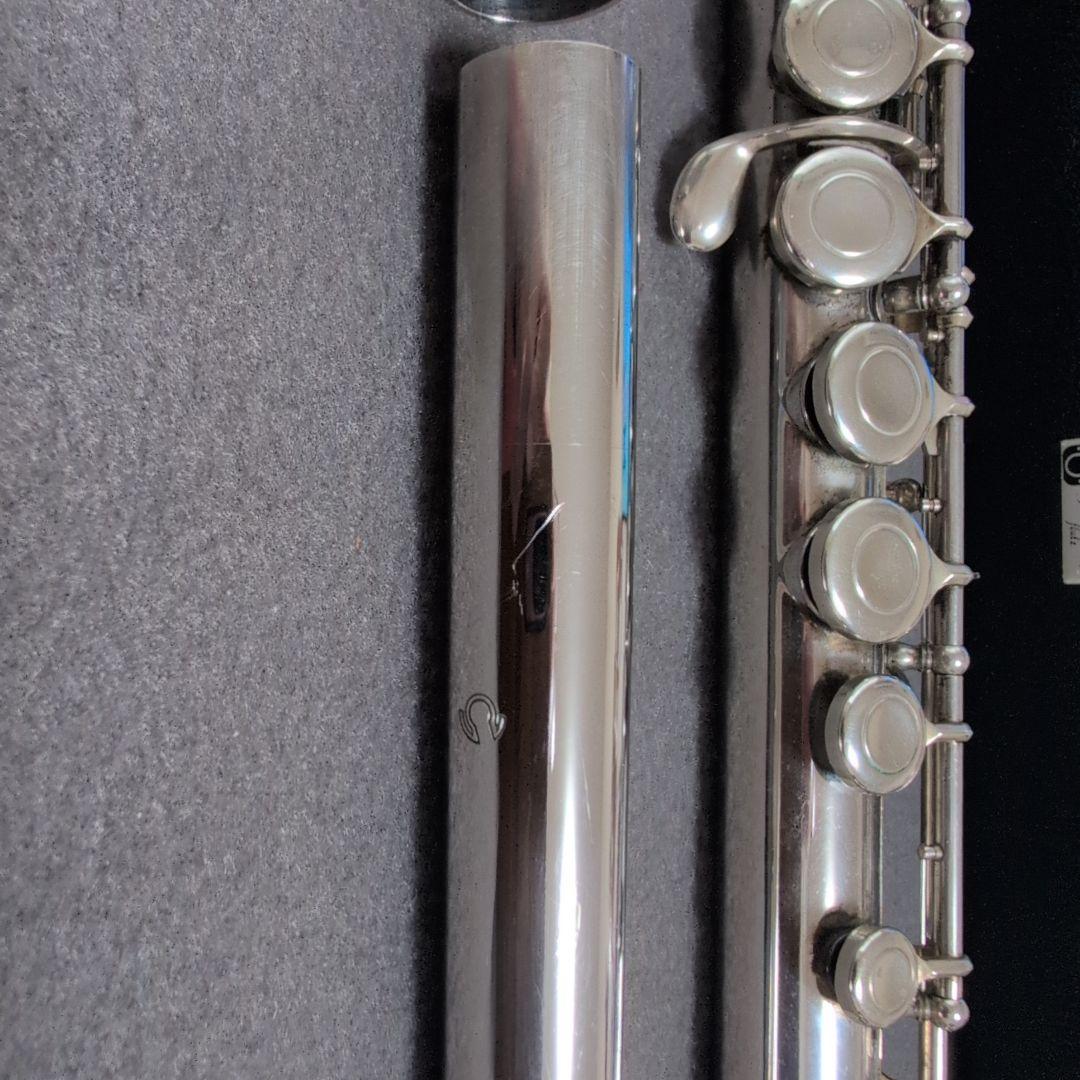 ムラマツフルート 本体 ケース付き リップ銀製？